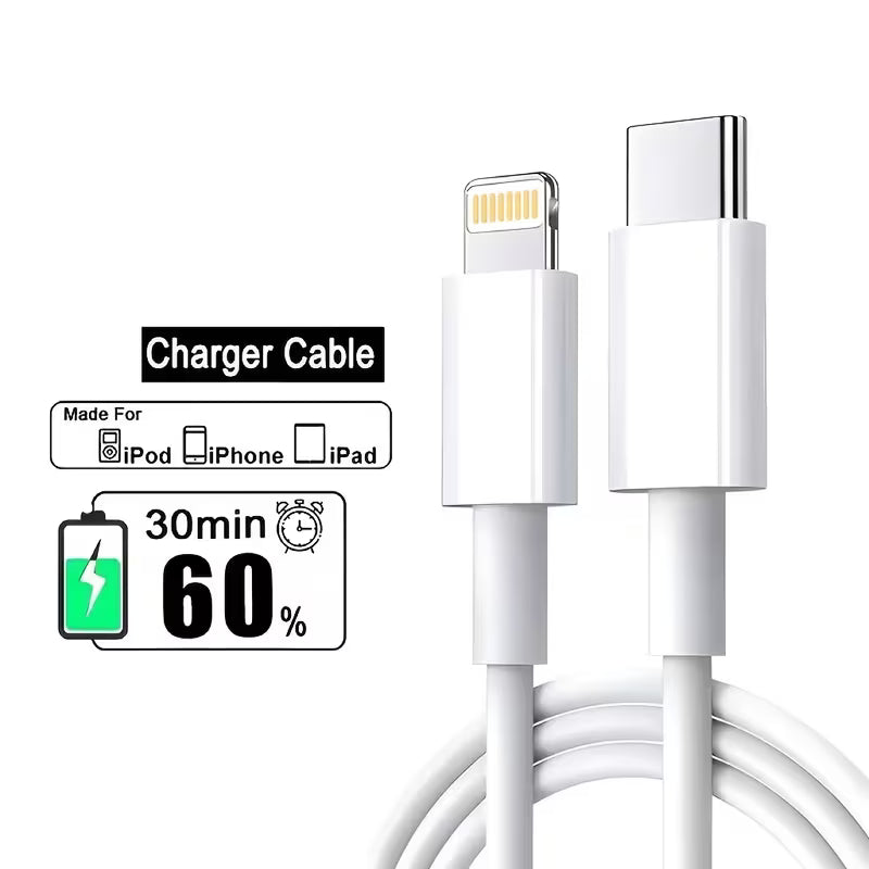 10-foot Extra-long Data Cable Fast Charger for iPhone, 20W+20W Dual Port USB C Wall Charger Plug, for iPhone Charger USB C Charge Power Adapter 10ft Type C to Lightning Cable for iPhone 14/13/12/11/XR/XS/SE/iPad