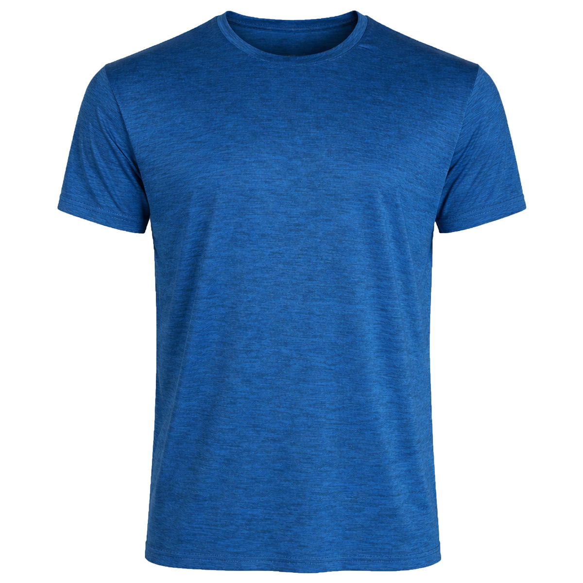 Men's Short Sleeve Moisture-Wicking Performance Tee: Black / 2XL