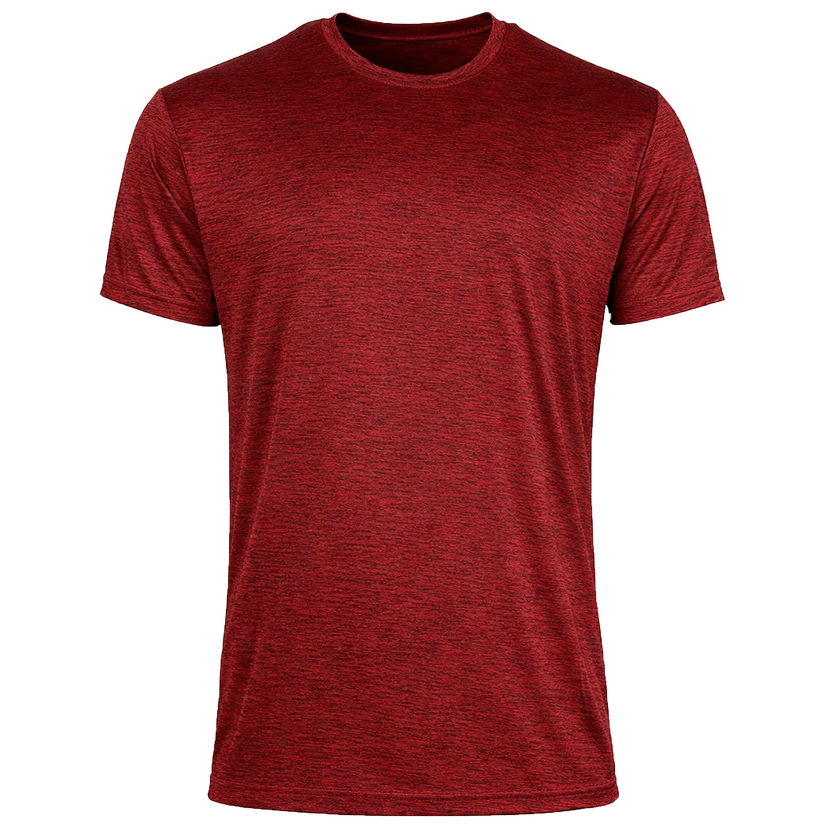 Men's Short Sleeve Moisture-Wicking Performance Tee: Black / 3XL