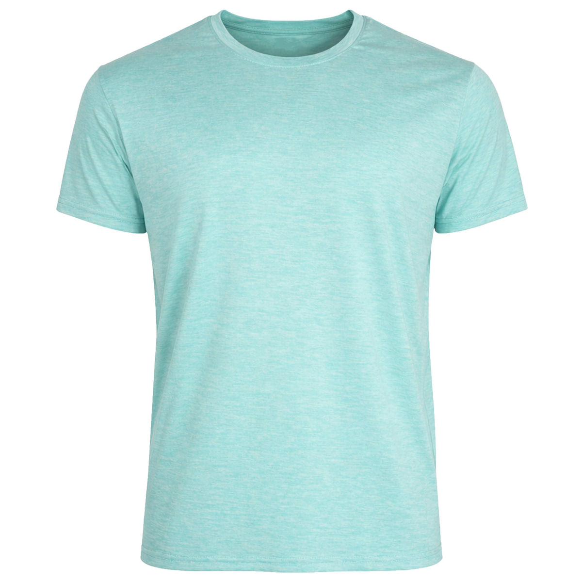 Men's Short Sleeve Moisture-Wicking Performance Tee: Black / XL
