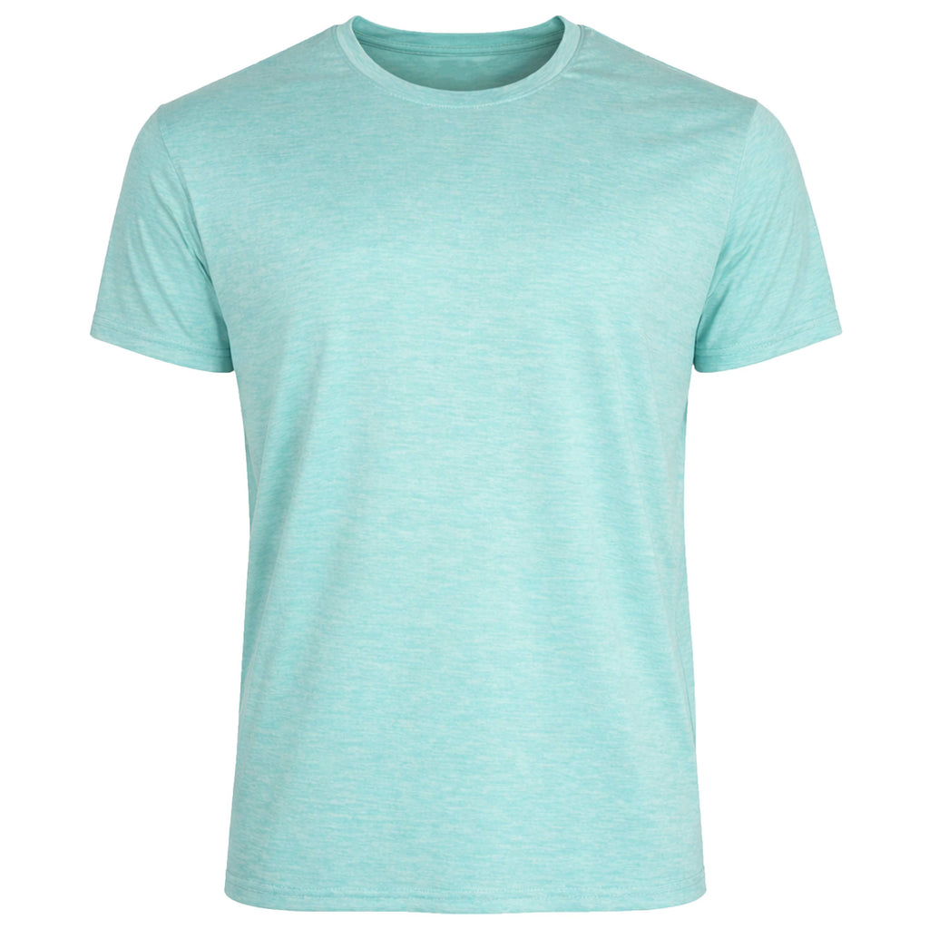 Men's Short Sleeve Moisture-Wicking Performance Tee: Black / 2XL
